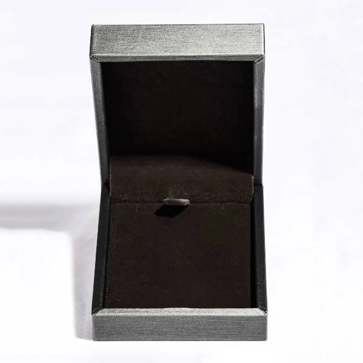 Jewelry box for Astrielle 10-carat blue moissanite ring and pendant necklace set in sterling silver by MerchLuxx