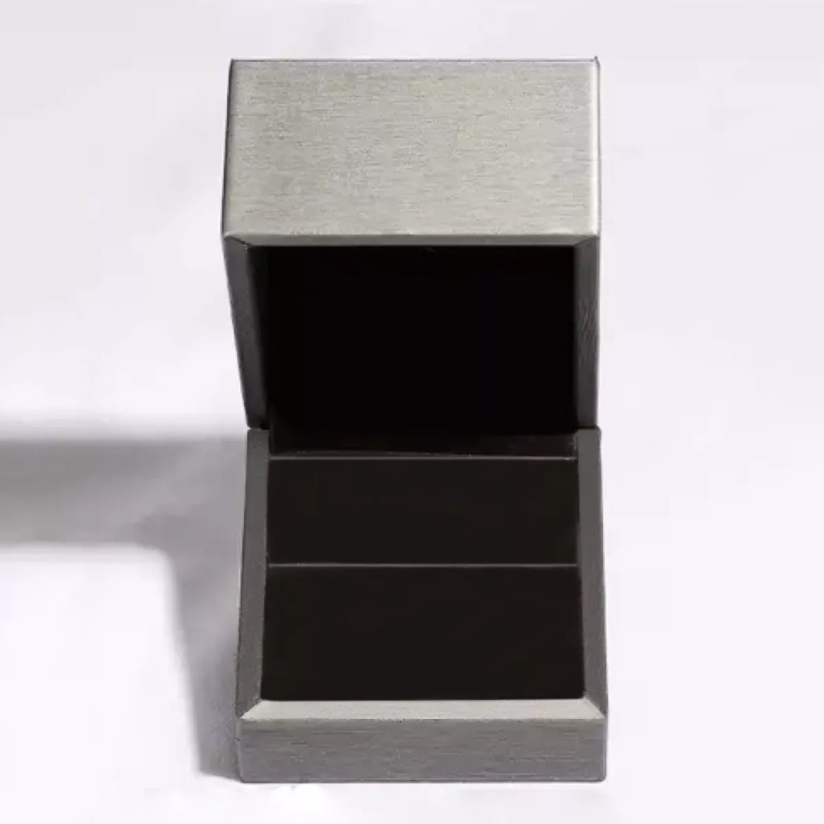Premium jewelry gift box included with the Elowen⢠Moissanite Crossover Ring