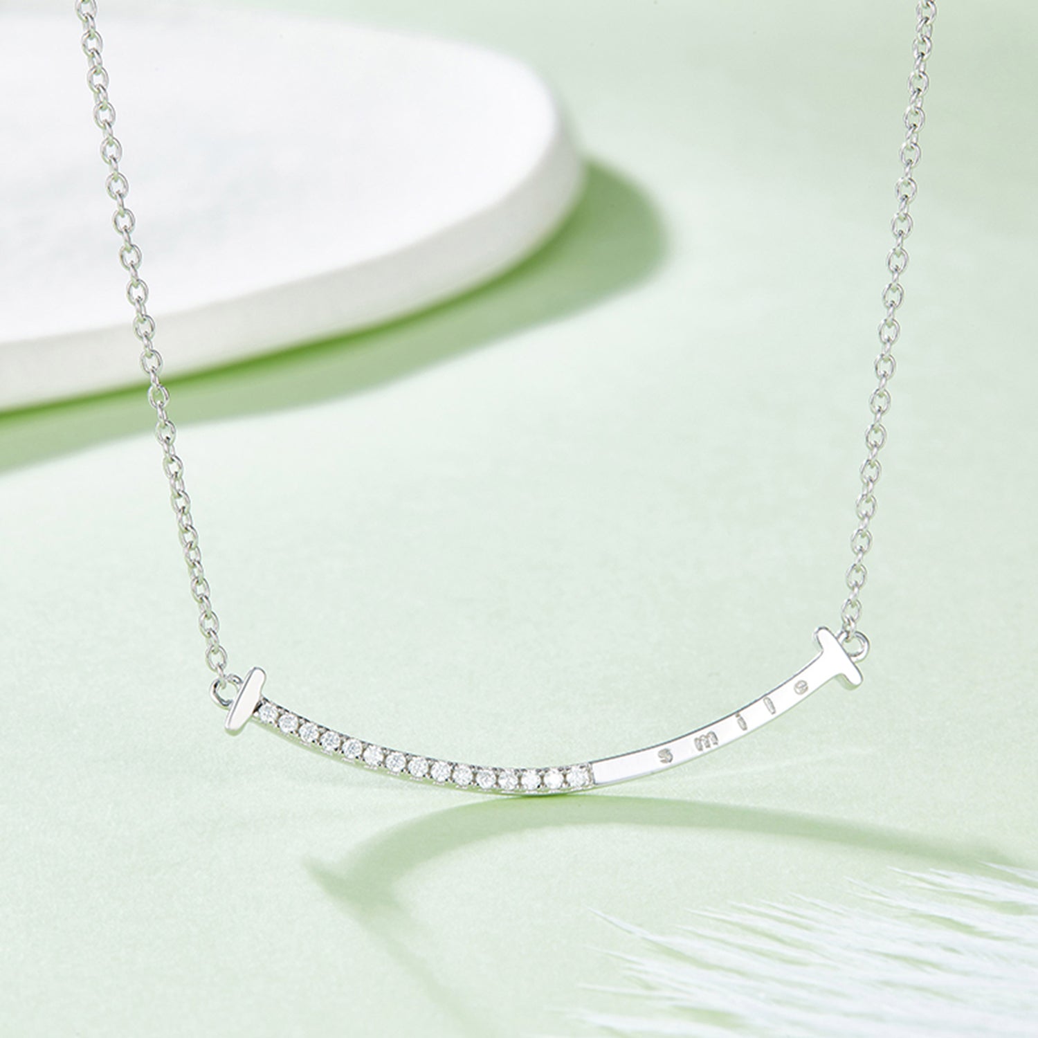 Moissanite 925 Sterling Silver Necklace – Elegant & Timeless | MerchLuxx - MerchLuxx
