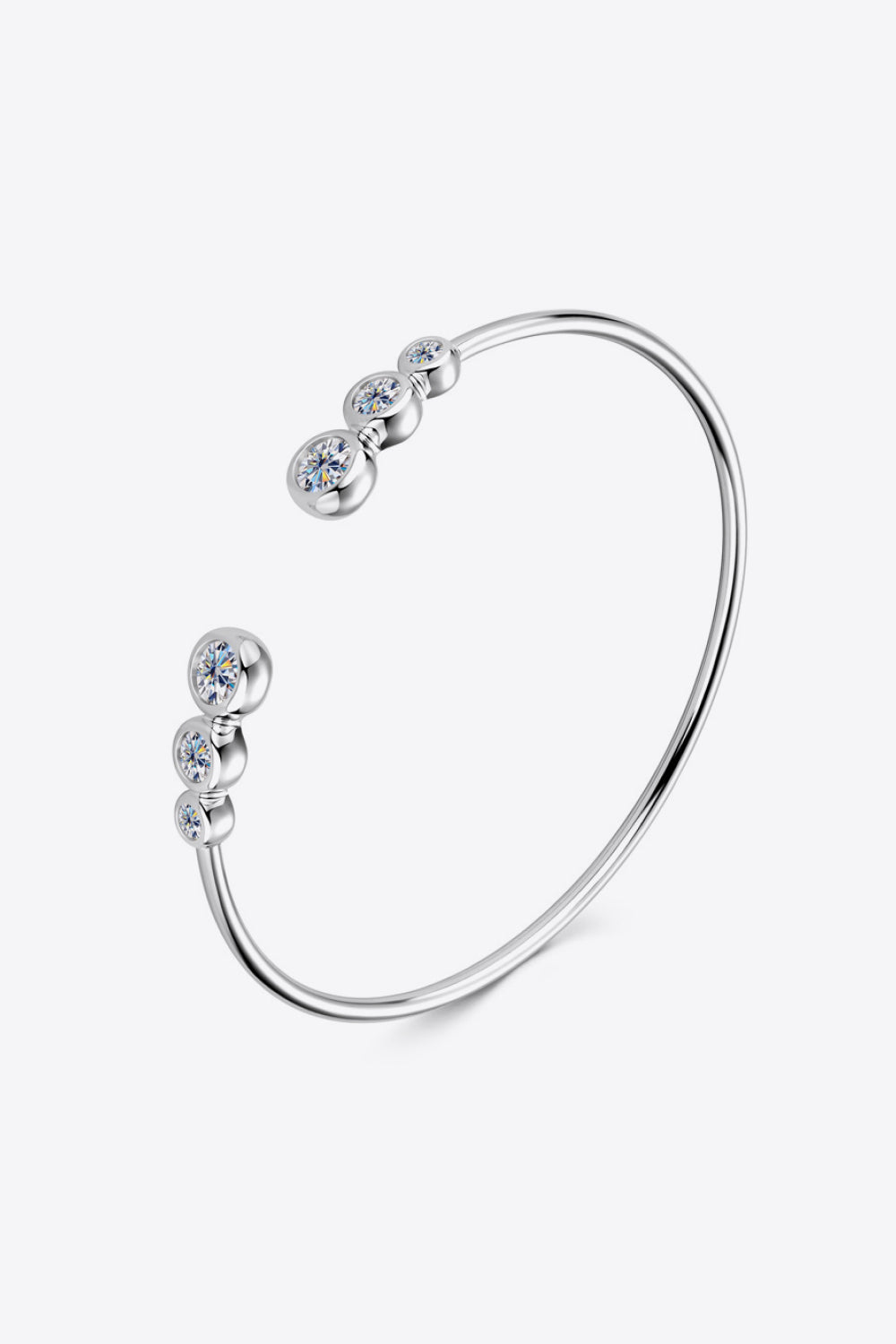 1.8 Carat Moissanite 925 Sterling Silver Bracelet – Timeless Luxury | MerchLuxx - MerchLuxx