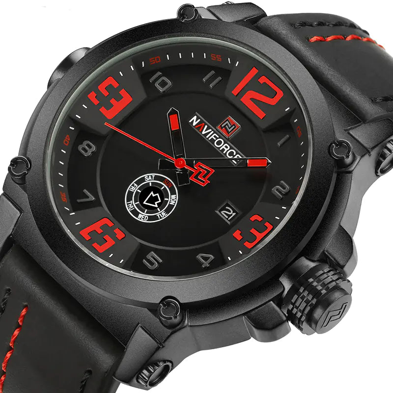 Men’s Waterproof Quartz Watch – Stylish & Functional | MerchLuxx - MerchLuxx