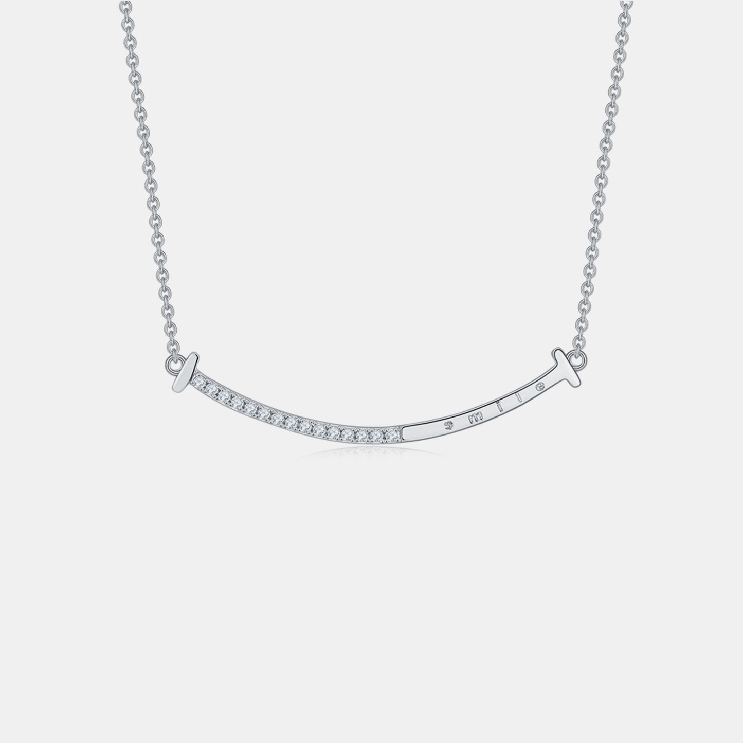 Moissanite 925 Sterling Silver Necklace – Elegant & Timeless | MerchLuxx - MerchLuxx