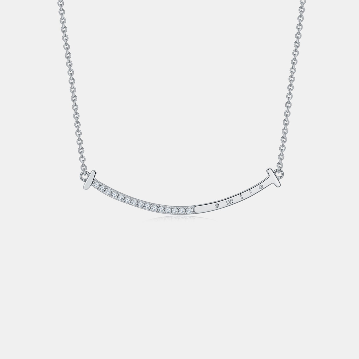 Moissanite 925 Sterling Silver Necklace – Elegant & Timeless | MerchLuxx - MerchLuxx