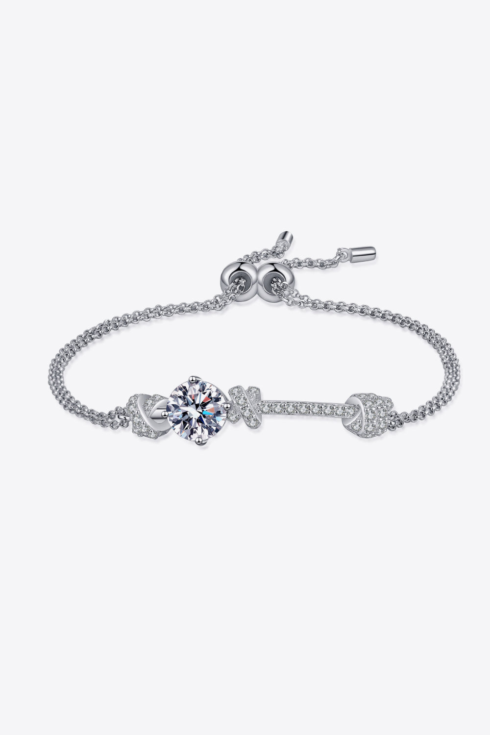 Simply Elegant 2 Carat Moissanite Bracelet – Refined Sparkle | MerchLuxx - MerchLuxx
