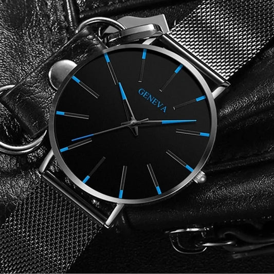 Minimalist Ultra-Thin Men’s Watch – Sleek & Modern Elegance | MerchLuxx - MerchLuxx