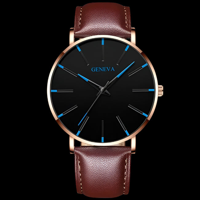 Minimalist Ultra-Thin Men’s Watch – Sleek & Modern Elegance | MerchLuxx - MerchLuxx