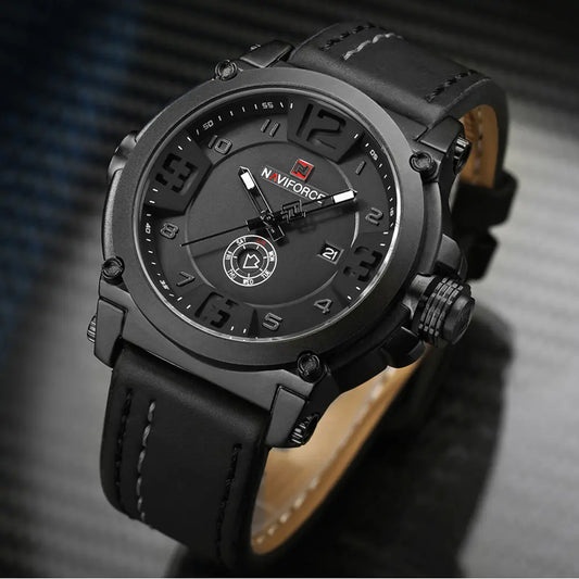 Men’s Waterproof Quartz Watch – Stylish & Functional | MerchLuxx - MerchLuxx
