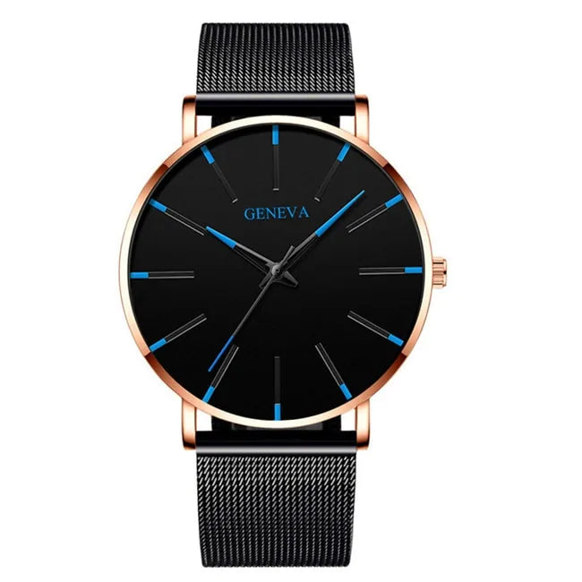 Minimalist Ultra-Thin Men’s Watch – Sleek & Modern Elegance | MerchLuxx - MerchLuxx