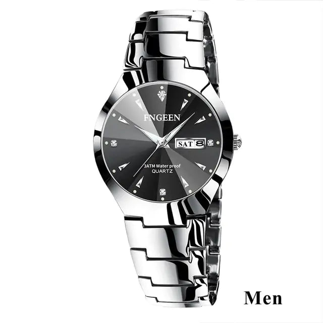 Lovers Couple Watch Set – Timeless Matching Timepieces | MerchLuxx - MerchLuxx