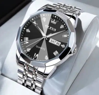 OLEVS Precision Quartz Men’s Timepiece – Classic Elegance & Functionality | MerchLuxx - MerchLuxx