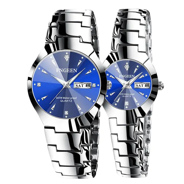 Lovers Couple Watch Set – Timeless Matching Timepieces | MerchLuxx - MerchLuxx