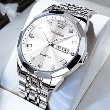 OLEVS Precision Quartz Men’s Timepiece – Classic Elegance & Functionality | MerchLuxx - MerchLuxx