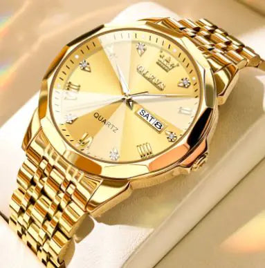 OLEVS Precision Quartz Men’s Timepiece – Classic Elegance & Functionality | MerchLuxx - MerchLuxx