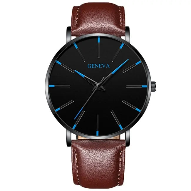 Minimalist Ultra-Thin Men’s Watch – Sleek & Modern Elegance | MerchLuxx - MerchLuxx