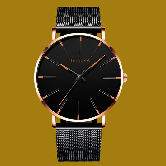 Minimalist Ultra-Thin Men’s Watch – Sleek & Modern Elegance | MerchLuxx - MerchLuxx