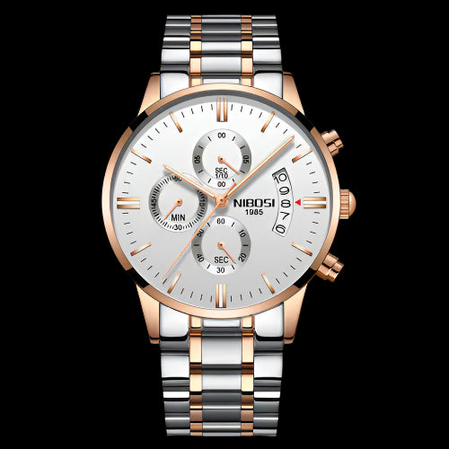 Men’s Elegant Gold Wrist Watch – Timeless Luxury & Precision | MerchLuxx - MerchLuxx