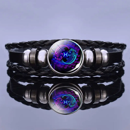 Zodiac Guardian Bracelet – Cosmic Elegance & Personalized Power | MerchLuxx - MerchLuxx