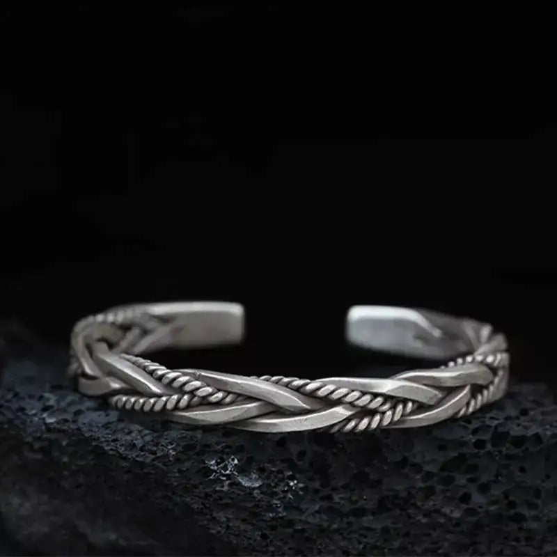 Men’s Braided Bangle Bracelet – Timeless Style & Modern Elegance | MerchLuxx - MerchLuxx