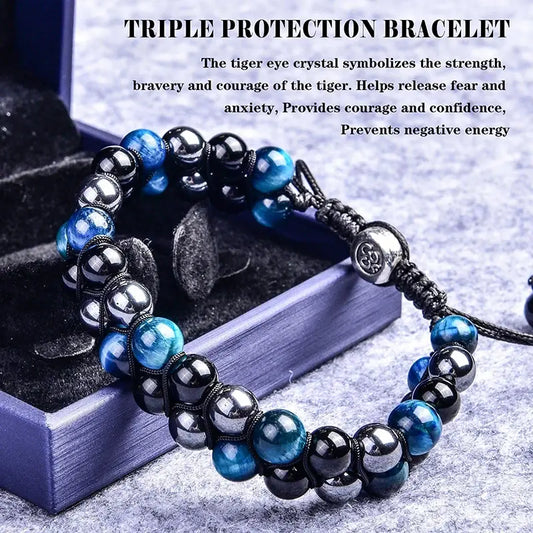 Triple Protection Bracelet – Strength & Energy | MerchLuxx - MerchLuxx