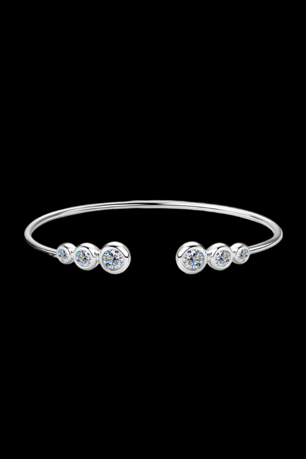 1.8 Carat Moissanite 925 Sterling Silver Bracelet – Timeless Luxury | MerchLuxx - MerchLuxx