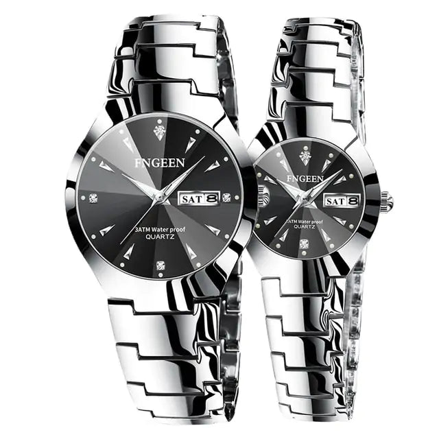Lovers Couple Watch Set – Timeless Matching Timepieces | MerchLuxx - MerchLuxx