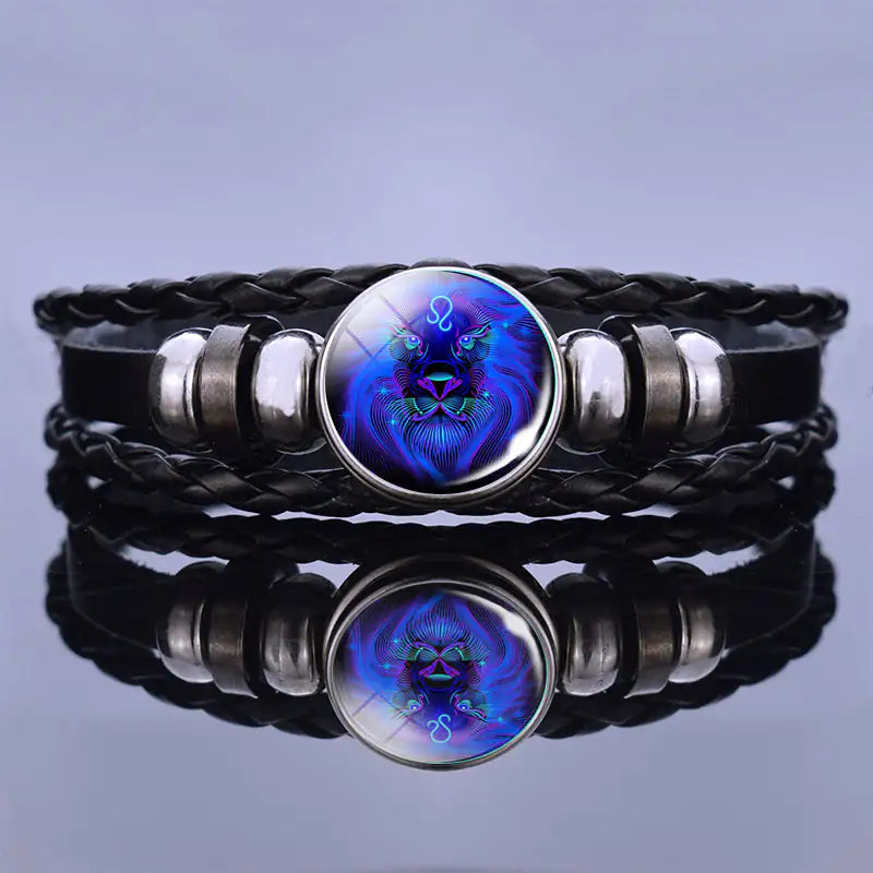 Zodiac Guardian Bracelet – Cosmic Elegance & Personalized Power | MerchLuxx - MerchLuxx