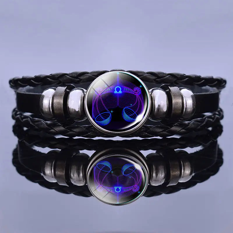 Zodiac Guardian Bracelet – Cosmic Elegance & Personalized Power | MerchLuxx - MerchLuxx
