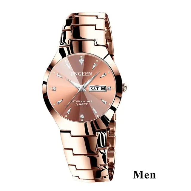 Lovers Couple Watch Set – Timeless Matching Timepieces | MerchLuxx - MerchLuxx