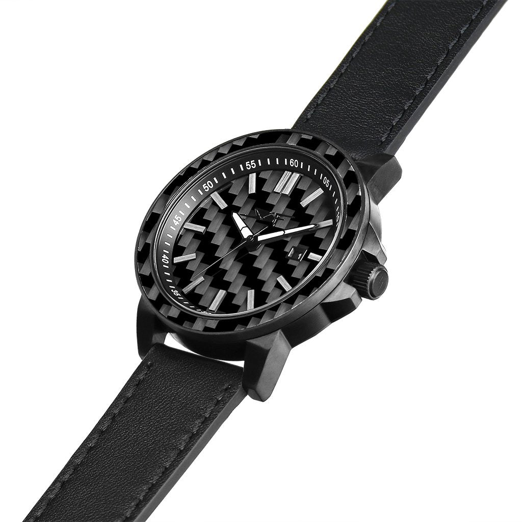 STEALTH APOLLO Carbon Fiber Watch – Precision & Modern Luxury | MerchLuxx - MerchLuxx