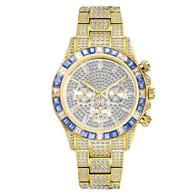 Diamond Calendar Watch – Luxury & Functionality | MerchLuxx - MerchLuxx