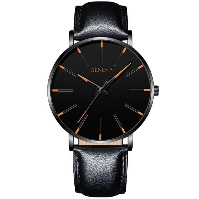 Minimalist Ultra-Thin Men’s Watch – Sleek & Modern Elegance | MerchLuxx - MerchLuxx