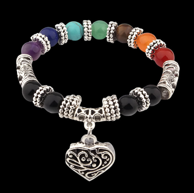 7 Chakra Bead Healing Bracelet – Balance & Spiritual Wellness | MerchLuxx - MerchLuxx