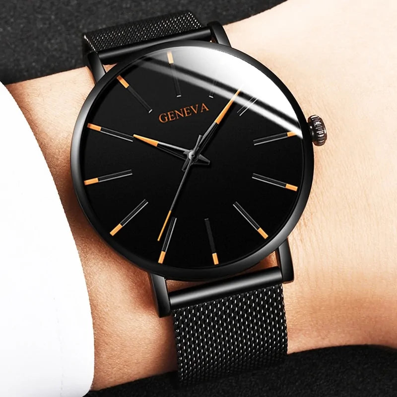 Minimalist Ultra-Thin Men’s Watch – Sleek & Modern Elegance | MerchLuxx - MerchLuxx