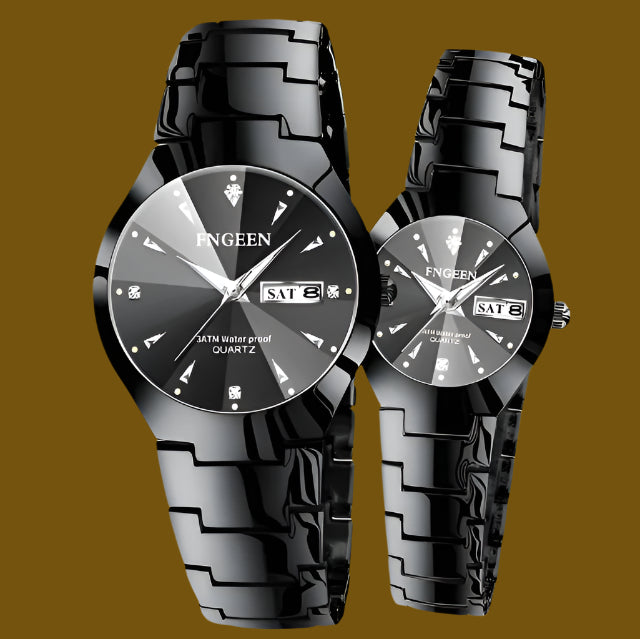 Lovers Couple Watch Set – Timeless Matching Timepieces | MerchLuxx - MerchLuxx