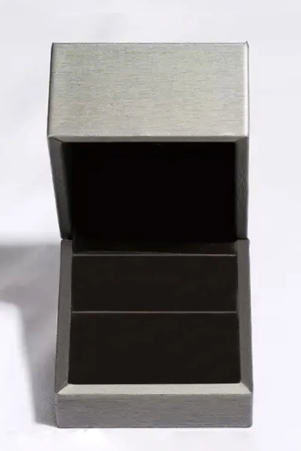 Jewelry box for Aurelion 20-carat golden moissanite ring in sterling silver by MerchLuxx