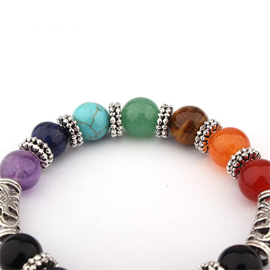7 Chakra Bead Healing Bracelet – Balance & Spiritual Wellness | MerchLuxx - MerchLuxx