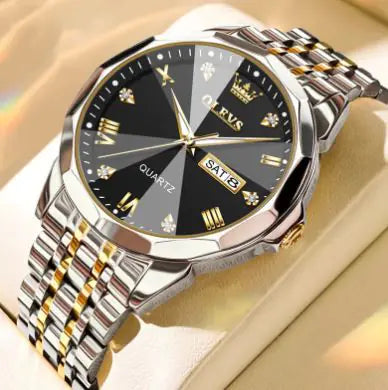 OLEVS Precision Quartz Men’s Timepiece – Classic Elegance & Functionality | MerchLuxx - MerchLuxx