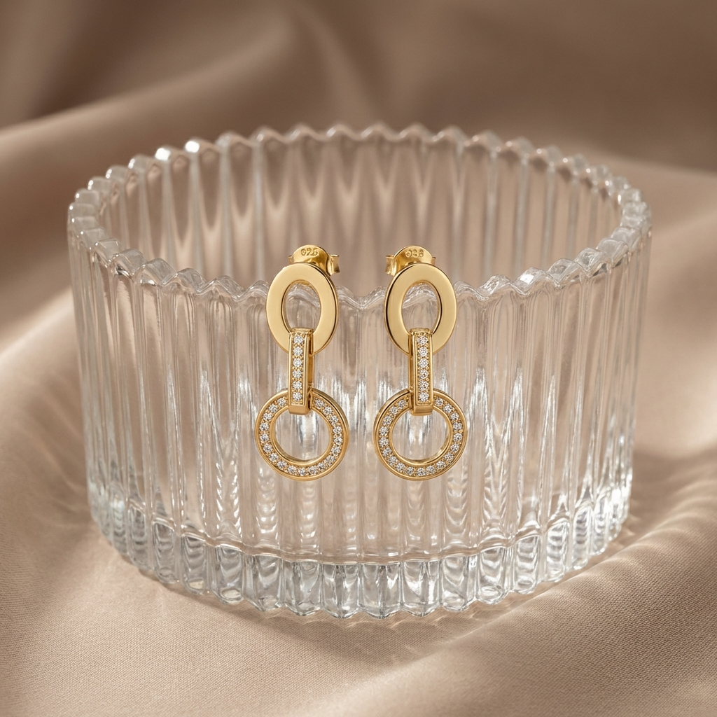 Aurielle™ Moissanite Drop Earrings