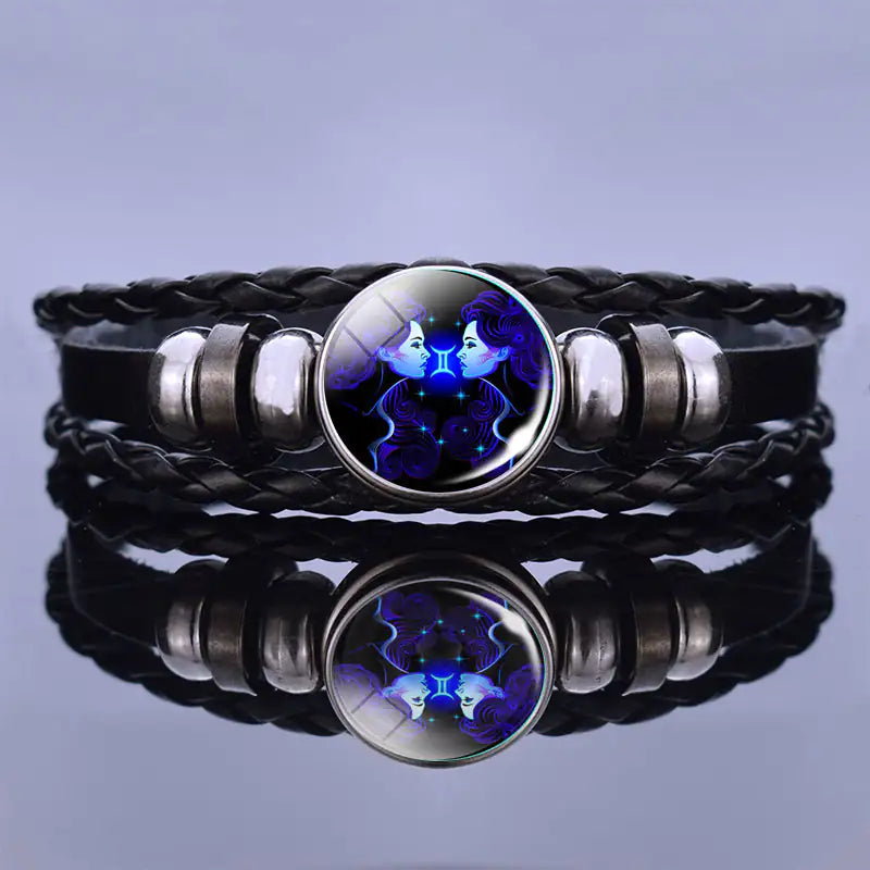 Zodiac Guardian Bracelet – Cosmic Elegance & Personalized Power | MerchLuxx - MerchLuxx