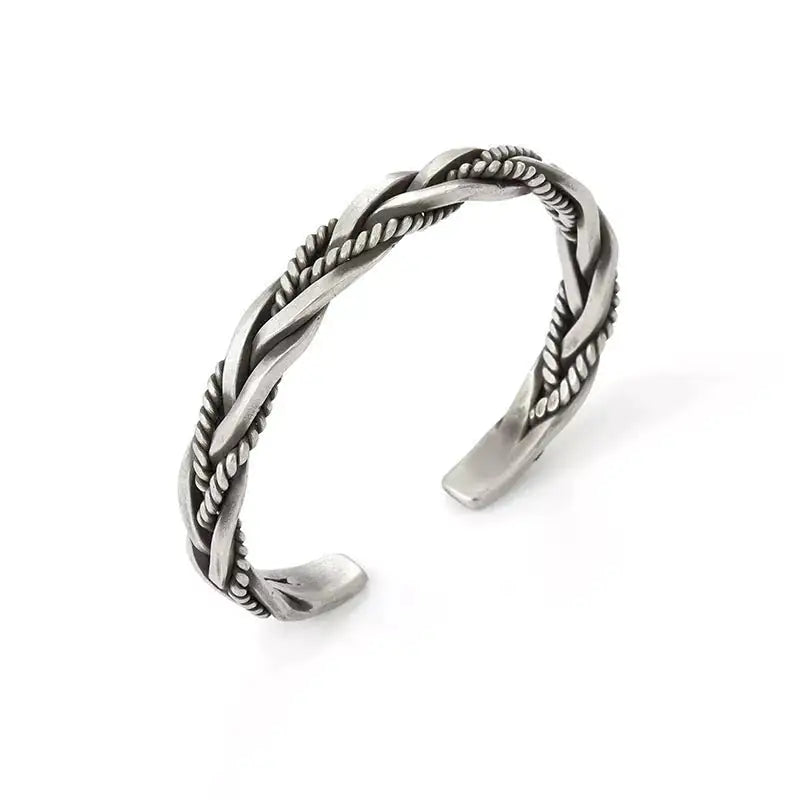 Men’s Braided Bangle Bracelet – Timeless Style & Modern Elegance | MerchLuxx - MerchLuxx