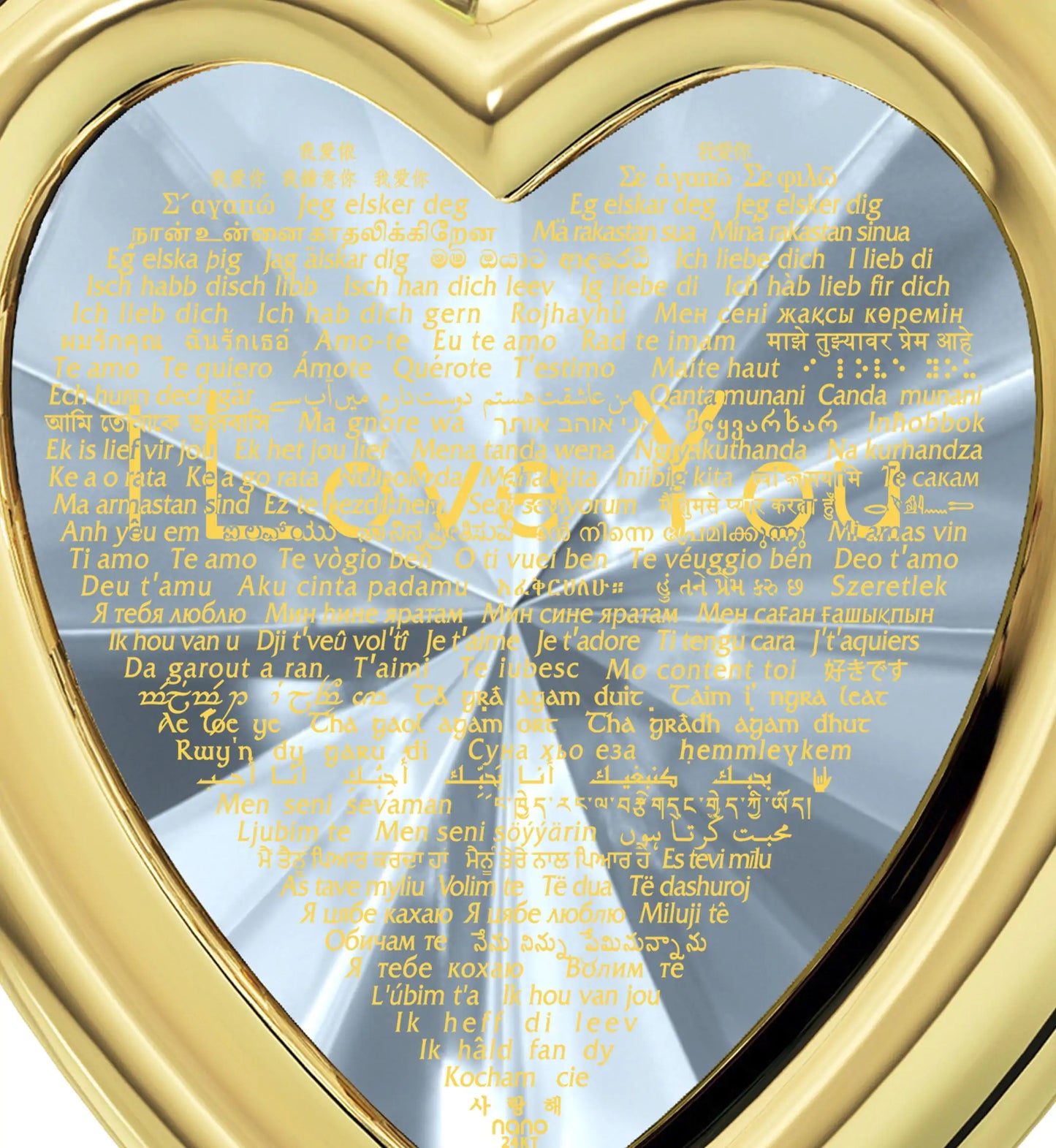 Gold-Plated Silver Heart Jewelry Set – Romantic & Timeless | MerchLuxx - MerchLuxx