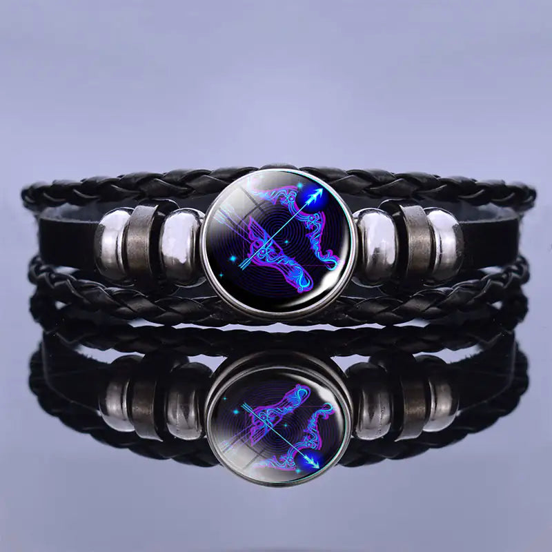 Zodiac Guardian Bracelet – Cosmic Elegance & Personalized Power | MerchLuxx - MerchLuxx