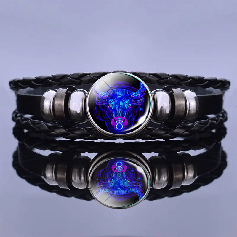 Zodiac Guardian Bracelet – Cosmic Elegance & Personalized Power | MerchLuxx - MerchLuxx