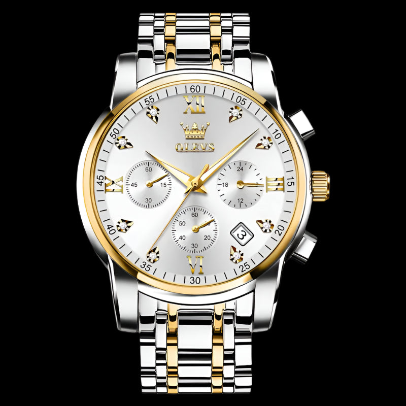 Olevs Men’s Luxury Chronograph Watch – Precision & Iconic Design | MerchLuxx - MerchLuxx