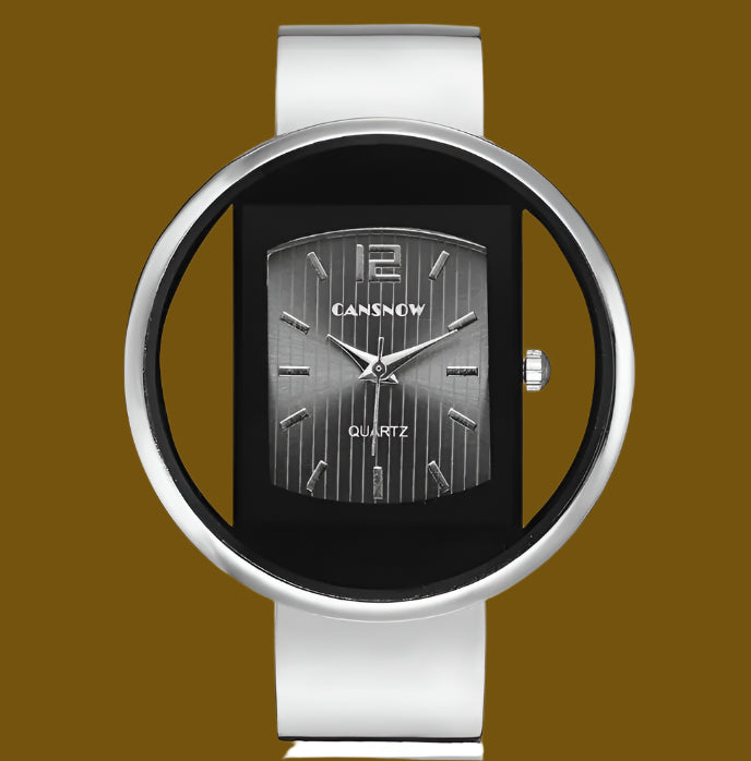Luxury Women’s Cansnow Bracelet Watch – Elegant Quartz Timepiece | MerchLuxx - MerchLuxx
