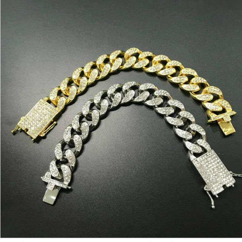 Men’s Luxury Hip Hop Diamond Cross Jewelry Set – Bold & Iconic | MerchLuxx - MerchLuxx