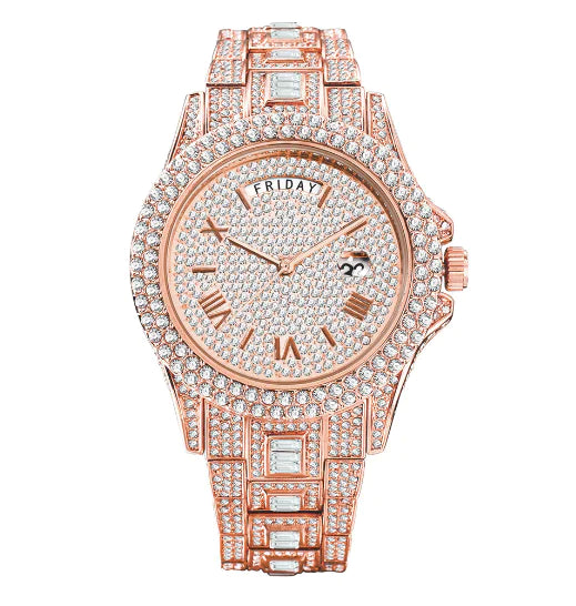 MISSFOX Luxury Luminous Bling Watch for Men – Bold Elegance | MerchLuxx - MerchLuxx