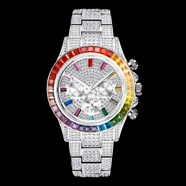 Diamond Calendar Watch – Luxury & Functionality | MerchLuxx - MerchLuxx