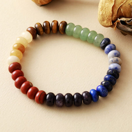 Contrast Natural Stone Bead Bracelet – Unique & Earthy | MerchLuxx - MerchLuxx