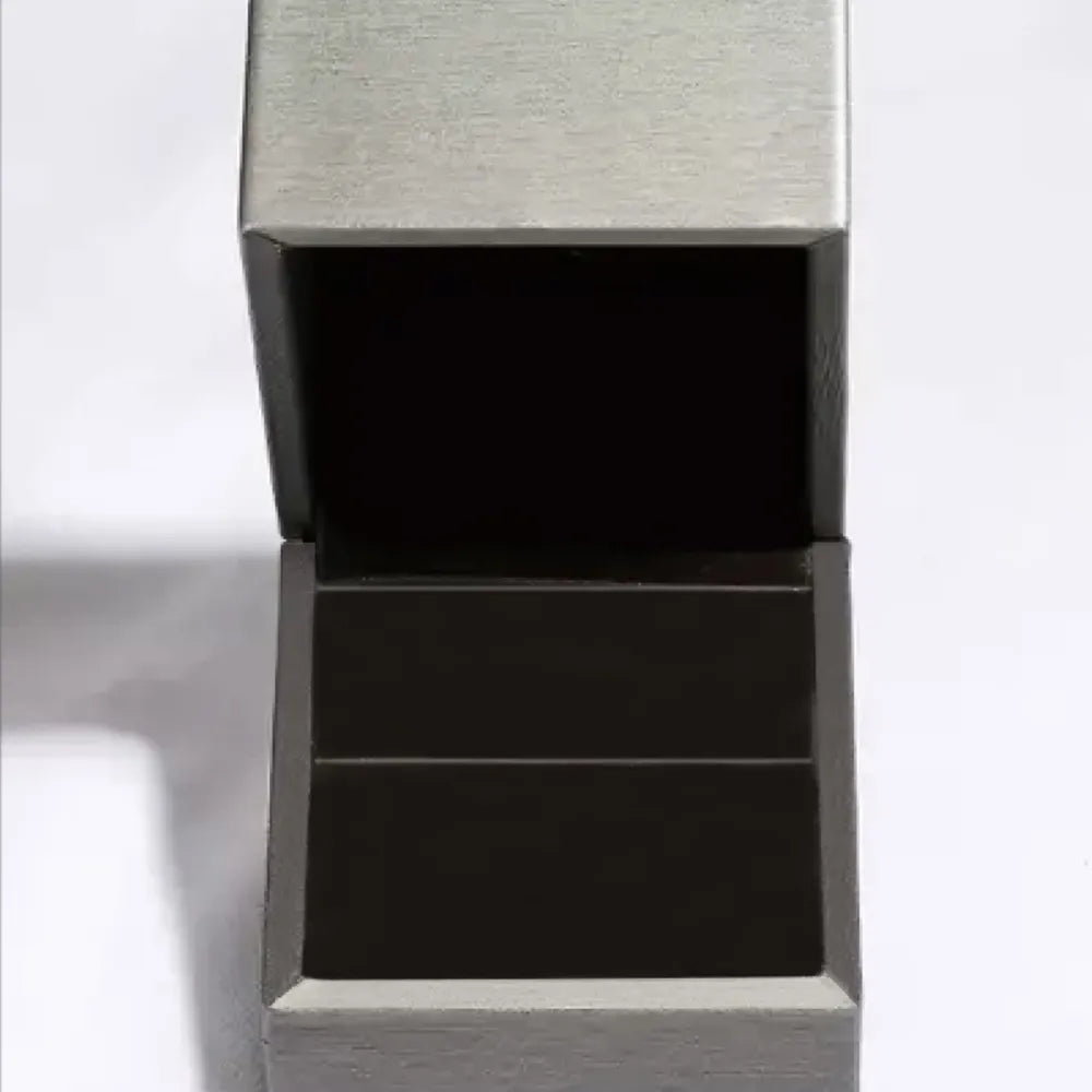Premium jewelry gift box included with the Aurivelle™ Five Stone Ring
